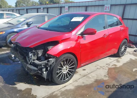 2016 Hyundai Elantra Gt z USA, uszkodzony, nr VIN KMHD35LH2GU266464